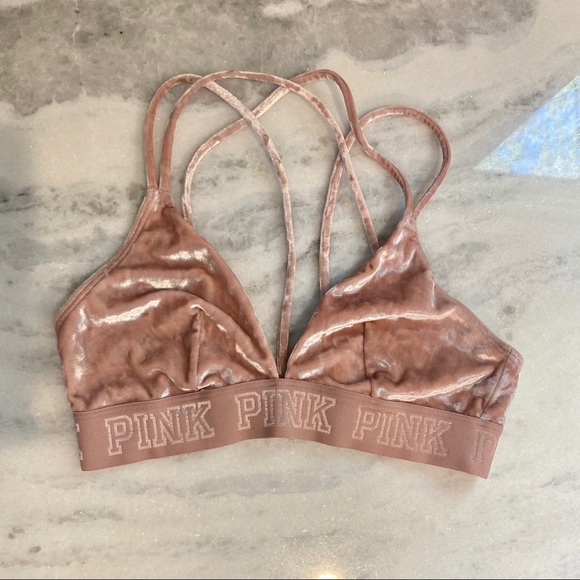 PINK Victoria's Secret Other - VS Pink Velvet Bralette
